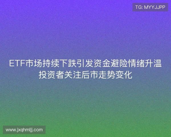 ETF市场持续下跌引发资金避险情绪升温投资者关注后市走势变化